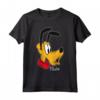 HapTiger Mickey And Friends Pluto Big Face Signature Maglietta - Officially Licensed Disney Apparel - Collectible Merchandise