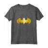 Logo DC Batman Classico Metallizzato Canotta - Maglietta con Licenza Ufficiale per Veri Fan di Supereroi DC