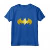 Logo DC Batman Classico Metallizzato Canotta - Maglietta con Licenza Ufficiale per Veri Fan di Supereroi DC