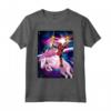 HapTiger Deadpool Space Unicorn Tacos Maglietta - Officially Licensed Apparel for Fans