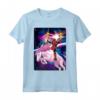 HapTiger Deadpool Space Unicorn Tacos Maglietta - Officially Licensed Apparel for Fans