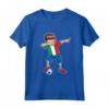 Maglietta da Calcio Italiana per Ragazzi e Uomini - Idea Regalo per Fan dell'Italia - Forza Italia!