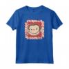 HapTiger Big Face Distressed George Maglietta - Officially Licensed Apparel for Men, Women, Boys, and Girls