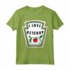 I Love Ketchup - Maglietta da Ketchup per Amanti con Costume Divertente - Regalo Ideale per Amanti del Ketchup