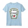I Love Ketchup - Maglietta da Ketchup per Amanti con Costume Divertente - Regalo Ideale per Amanti del Ketchup