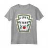 I Love Ketchup - Maglietta da Ketchup per Amanti con Costume Divertente - Regalo Ideale per Amanti del Ketchup