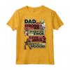 Star Wars Festa del Papà - Dad You Are Strong Like A Jedi Maglietta - Ideale per Regalo per la Festa del Papà