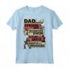 Star Wars Festa del Papà - Dad You Are Strong Like A Jedi Maglietta - Ideale per Regalo per la Festa del Papà