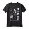 HapTiger Venom Side View Tongue Out Maglietta - Officially Licensed Apparel for Fans