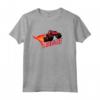 HapTiger Blaze Badge Maglietta - Official STEM Educational T-shirt for Kids