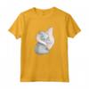 HapTiger Dumbo Over The Shoulder Pose Pastel Maglietta - Officially Licensed Vintage Dumbo Shirts for Men, Women, Boys, and Girls
