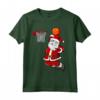 Babbo Natale Dunk Basket - Divertente Maglietta Uomo per la Festa di Natale - Idea Regalo per Bambini e Giocatori di Basket