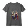 HapTiger Villains Bad Girls Group Shot Painted Maglietta con Collo a V - Official Licensed Apparel for Fans - Buy Now