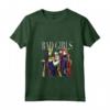 HapTiger Villains Bad Girls Group Shot Painted Maglietta con Collo a V - Official Licensed Apparel for Fans - Buy Now