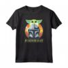 Star Wars: The Mandalorian Festa del Papà Number One Dad Maglietta - Official Merchandise 21STMD00557A-001