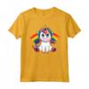 Unicorno Gay Orgoglio LGBT T-shirt - Maglietta Lesbiche Arcobaleno Bandiera - Sostegno alla Comunità LGBTQ+ con la scritta