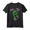 HapTiger Avengers Hulk Jump Smash Portrait Maglietta - Official Marvel Apparel for Fans - Buy Online Now