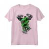 HapTiger Avengers Hulk Jump Smash Portrait Maglietta - Official Marvel Apparel for Fans - Buy Online Now