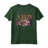 HapTiger Shippuden Gruppo Jinchuuriki - Maglietta Hokage Villaggio - Merchandise Ufficiale Anime