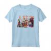HapTiger Shippuden Gruppo Jinchuuriki - Maglietta Hokage Villaggio - Merchandise Ufficiale Anime