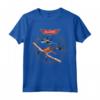 HapTiger Planes Dusty Crophopper with Bravo and Echo Maglietta - Official Merchandise for Kids and Adults