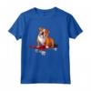 Inglese Bulldog equitazione Skateboard Proprietario Cane Slogan Maglietta - Taglio Classico per Amanti dei Bulldog Inglesi e Skateboarder