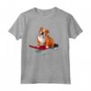 Inglese Bulldog equitazione Skateboard Proprietario Cane Slogan Maglietta - Taglio Classico per Amanti dei Bulldog Inglesi e Skateboarder