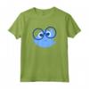 HapTiger Pixar Inside Out Sad Face Halloween Maglietta - Officially Licensed Apparel for Fans - Sadness Quote Included