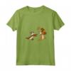 HapTiger Chip 'N Dale Acorn Chase Maglietta con Collo a V - Ufficiale Star Wars: The Mandalorian Apparel