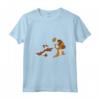 HapTiger Chip 'N Dale Acorn Chase Maglietta con Collo a V - Ufficiale Star Wars: The Mandalorian Apparel
