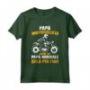 Divertente Papà Motociclista Moto Maglietta - Ride Like the Wind - Idea Regalo per Veri Appassionati di Moto