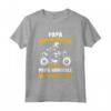 Divertente Papà Motociclista Moto Maglietta - Ride Like the Wind - Idea Regalo per Veri Appassionati di Moto