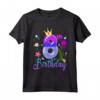 Sirena per 8° Compleanno - Maglietta Principessa Sirena per Bambina di 8 Anni - Let's Be Mermaids
