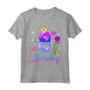 Sirena per 8° Compleanno - Maglietta Principessa Sirena per Bambina di 8 Anni - Let's Be Mermaids