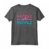 Hentai With Senpai - Anime Meme Maglietta - Ecchi Lewd Manga Shirt for Fans - HapTiger Waifu Material Tee