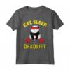 Panda Deadlift Tee - Maglietta Powerlifting Divertente per Allenamento in Palestra - Regalo per Compleanno o Occasioni Speciali