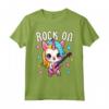 Rock Bambina, Rock Ragazza - Maglietta Unicorno Rock and Roll per Ragazze - Ideale come Regalo per Ragazze Rocker