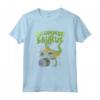 Drums Percussione T Rex - Maglietta Batterista per Bambini - Regalo Originale per Musicisti - Ideale per Natale o Compleanno