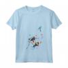 HapTiger Pocahontas Meeko Flit Colorful Leafs Fall Maglietta con Collo a V - Officially Licensed Apparel for Disney Fans - Unique and Colorful Design