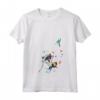 HapTiger Pocahontas Meeko Flit Colorful Leafs Fall Maglietta con Collo a V - Officially Licensed Apparel for Disney Fans - Unique and Colorful Design
