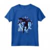 HapTiger Avengers Endgame Thor Blast Poster Maglietta - Officially Licensed Apparel for Marvel Fans