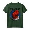 Star Wars Admiral Ackbar IT'S A TRAP! Quote Maglietta - Officially Licensed Apparel for Sci-Fi Fans - Buy Now!