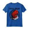 Star Wars Admiral Ackbar IT'S A TRAP! Quote Maglietta - Officially Licensed Apparel for Sci-Fi Fans - Buy Now!