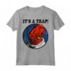Star Wars Admiral Ackbar IT'S A TRAP! Quote Maglietta - Officially Licensed Apparel for Sci-Fi Fans - Buy Now!