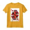 HapTiger Deadpool Wade Wilson Playing Card Maglietta - Official Marvel Merchandise for Men and Women - Chimichangas and Tacos Design