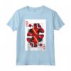 HapTiger Deadpool Wade Wilson Playing Card Maglietta - Official Marvel Merchandise for Men and Women - Chimichangas and Tacos Design