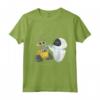 HapTiger Pixar Wall-E & Eve Sparks Fly Portrait Maglietta - Officially Licensed Pixar Apparel for Fans