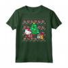Hello Kitty Albero di Natale - Maglietta di Celebrazione con Licenza Ufficiale HapTiger - Perfetto per gli Appassionati di Hello Kitty