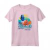 Disney Pixar Finding Nemo Surf-Tastic with Nemo & Dory Maglietta - Official Merchandise for Boys, Girls, Men, and Women