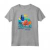 Disney Pixar Finding Nemo Surf-Tastic with Nemo & Dory Maglietta - Official Merchandise for Boys, Girls, Men, and Women